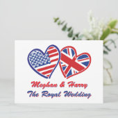 Meghan en Harry Kaart (Staand voorkant)