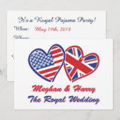 Meghan en Harry Kaart (Voorkant / Achterkant)