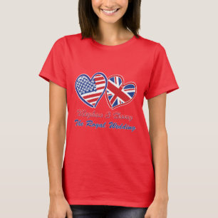 Meghan en Prins Harrys Koninklijke Bruiloft T-shirt