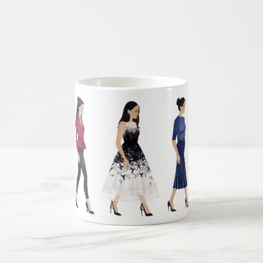 Meghan Markle Marching Mode Figures Mok (Center)