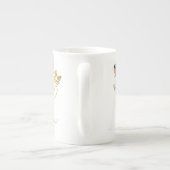 Meghan Markle Royal Wedding Dress Bone China Mok (Achterkant)