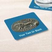 Megiddo Seal Kartonnen Onderzetters (Schuin)