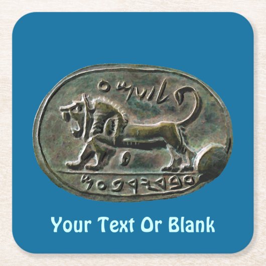 Megiddo Seal Kartonnen Onderzetters (Voorkant)