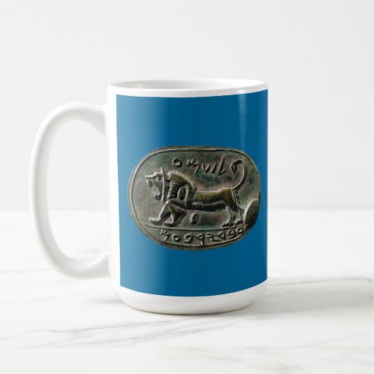 Megiddo Seal Koffiemok (Links)