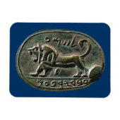 Megiddo Seal Magneet (Horizontaal)