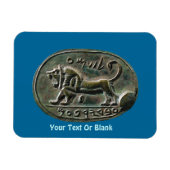 Megiddo Seal Magneet (Horizontaal)