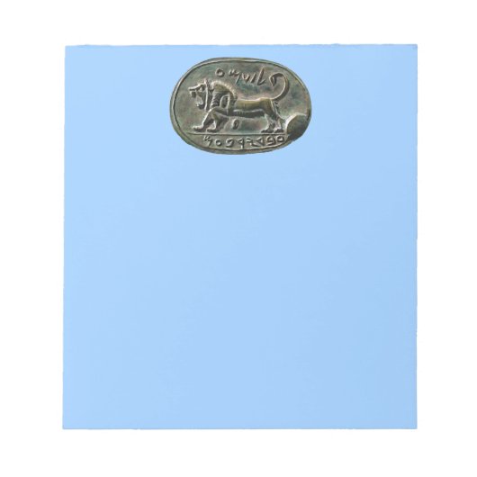 Megiddo Seal Notitieblok (Voorkant)