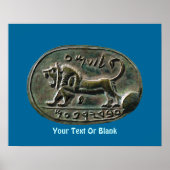 Megiddo Seal Poster (Voorkant)