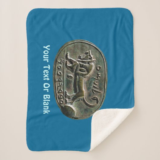 Megiddo Seal Sherpa Deken (Voorkant)