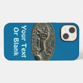 Megiddo Zegel iPhone Hoesje (Achterkant horizontaal)