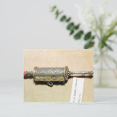 Megillah hoesje, uit de Elzas Briefkaart (Staand voorkant)