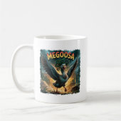 Megoosa illustratie Combo Creature Grappig Koffiemok (Links)