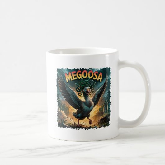 Megoosa illustratie Combo Creature Grappig Koffiemok (Rechts)