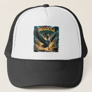 Megoosa illustratie Combo Creature Grappig Trucker Pet