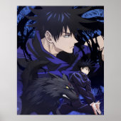 Megumi Fushiguro Poster (Voorkant)