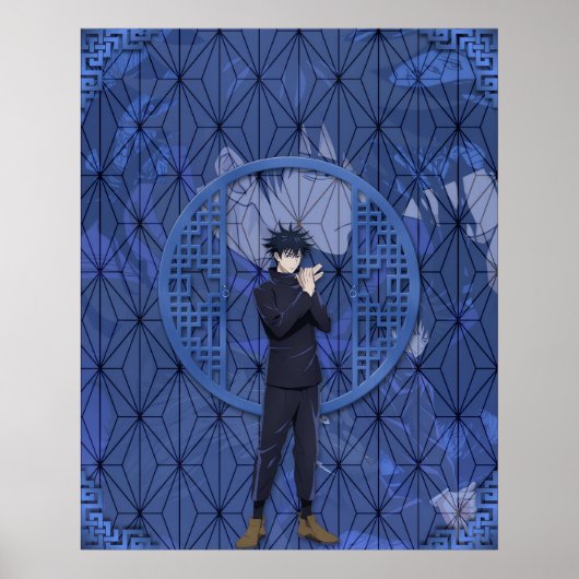 Megumi Fushiguro Poster (Voorkant)