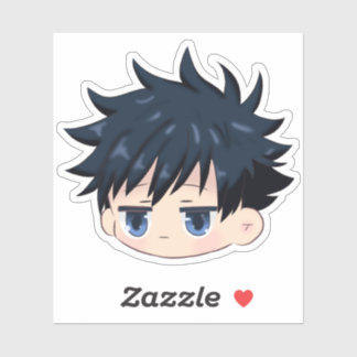 Megumi geïnspireerde chibi sticker