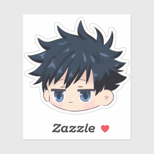 Megumi geïnspireerde chibi sticker (Vel)