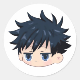 Megumi inspired chibi ronde sticker