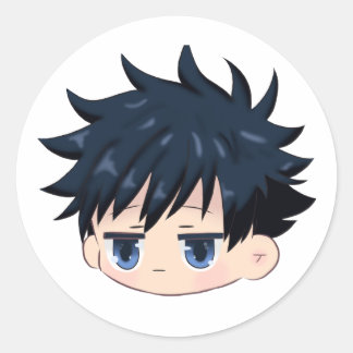Megumi inspired chibi ronde sticker