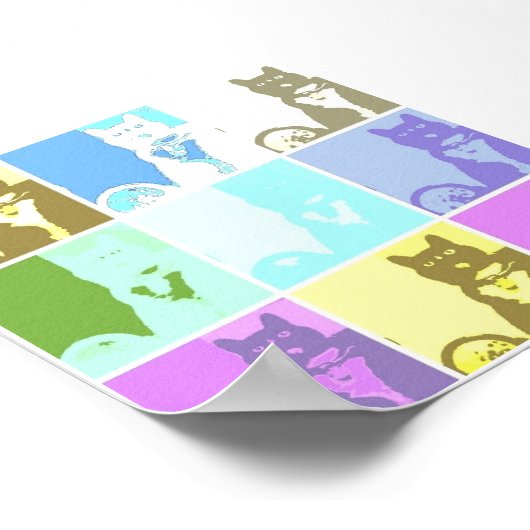 Megumi Squares Poster (Hoek)