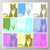 Megumi Squares Poster (Voorkant)