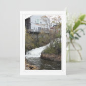 Megunticook-Herfsten - Maine-5x7 flat-dank voor uw Bedankkaart (Staand voorkant)