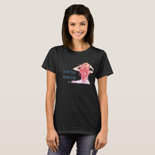 Megurine Luka (vocaloid) T-shirt (Voorkant volledig)