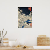 Meguro Drum Bridge en Sunset Hill Poster (Keuken)