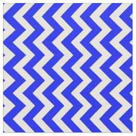 Megwan Blauw en Wit Stof