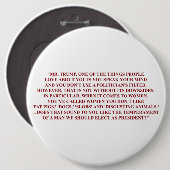 Megyn Kelly's Vragenpagina Ronde Button 6,0 Cm (Voorkant /achterkant)