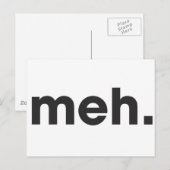 Meh Briefkaart (Voorkant / Achterkant)