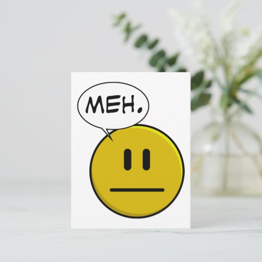 Meh Briefkaart (Staand voorkant)