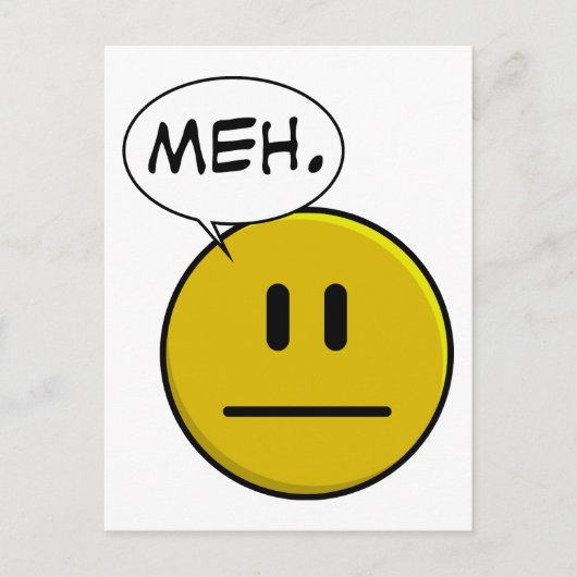 Meh Briefkaart (Voorkant)