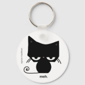 Meh Cat Sleutelhanger (Voorkant)