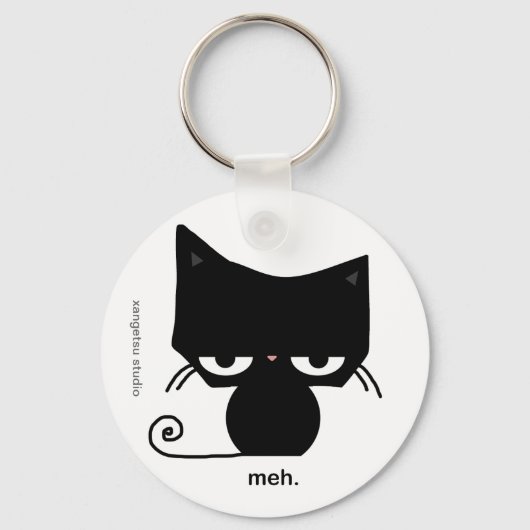 Meh Cat Sleutelhanger (Voorkant)
