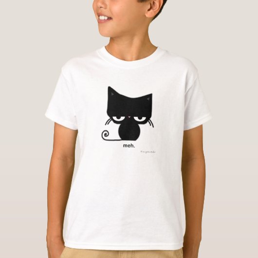 Meh Cat. T-shirt (Voorkant)
