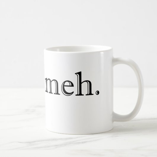 Meh Coffee-Mok Koffiemok (Rechts)