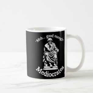 Meh Goed Genoeg Mediocrates Grappige Oude Griekse  Koffiemok