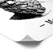 Meh Good Enough Funny Mediocrates Sarcastic Greek  Poster (Hoek)