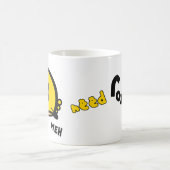 Meh (& het coole ronde ding met 1 oog) koffie v2 koffiemok (Center)