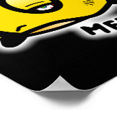 Meh (& het coole ronde ding met één oog) poster (Hoek)