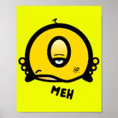Meh (& het koele ronde ding met één oog) poster (Voorkant)