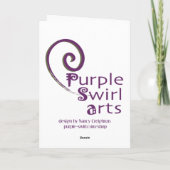 meh. Kerstmis Feestdagen Kaart (Achterkant)