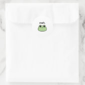 Meh Kikker Sticker Schattige Verveelde Kikker Meme (Tas)