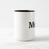 Meh Koffietas Tweekleurige Koffiemok (Center)