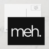 meh meh. briefkaart (Voorkant / Achterkant)