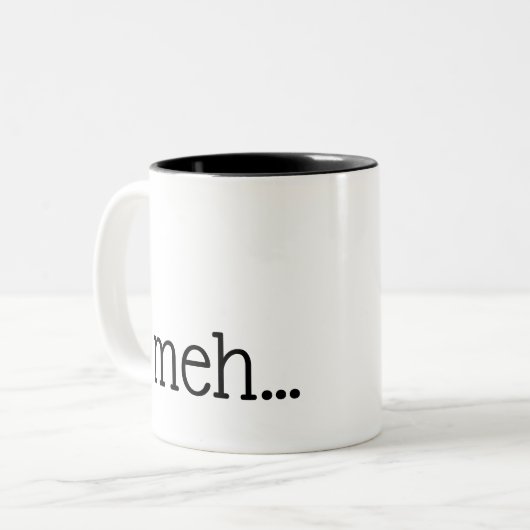 Meh... mok (Voorkant links)