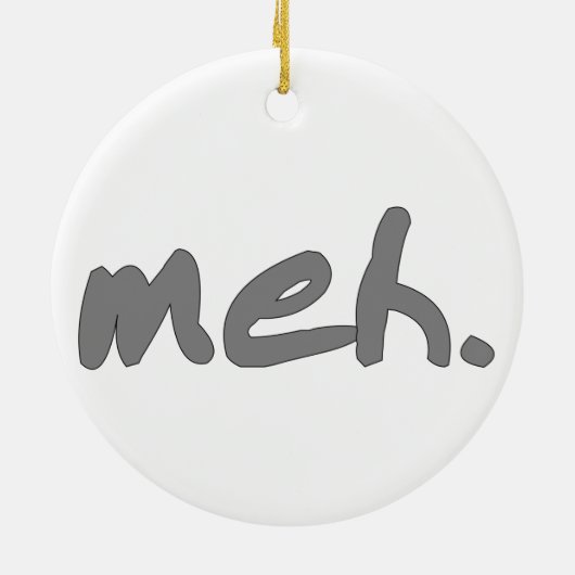 meh Ornament (Achterkant)