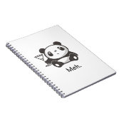 Meh Panda Notitieboek (Rechterzijde)